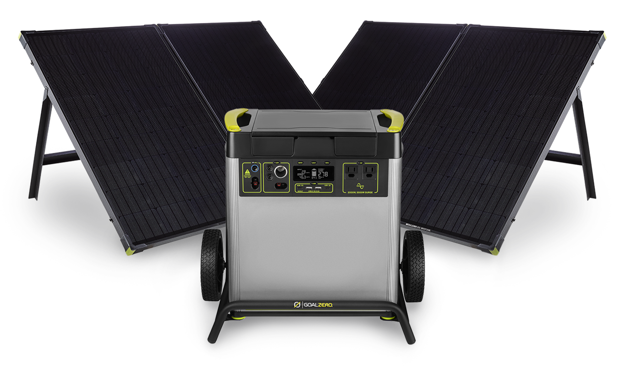 Goal Zero Yeti 6000X generatore solare + 2 Boulder 200 da 6071Wh