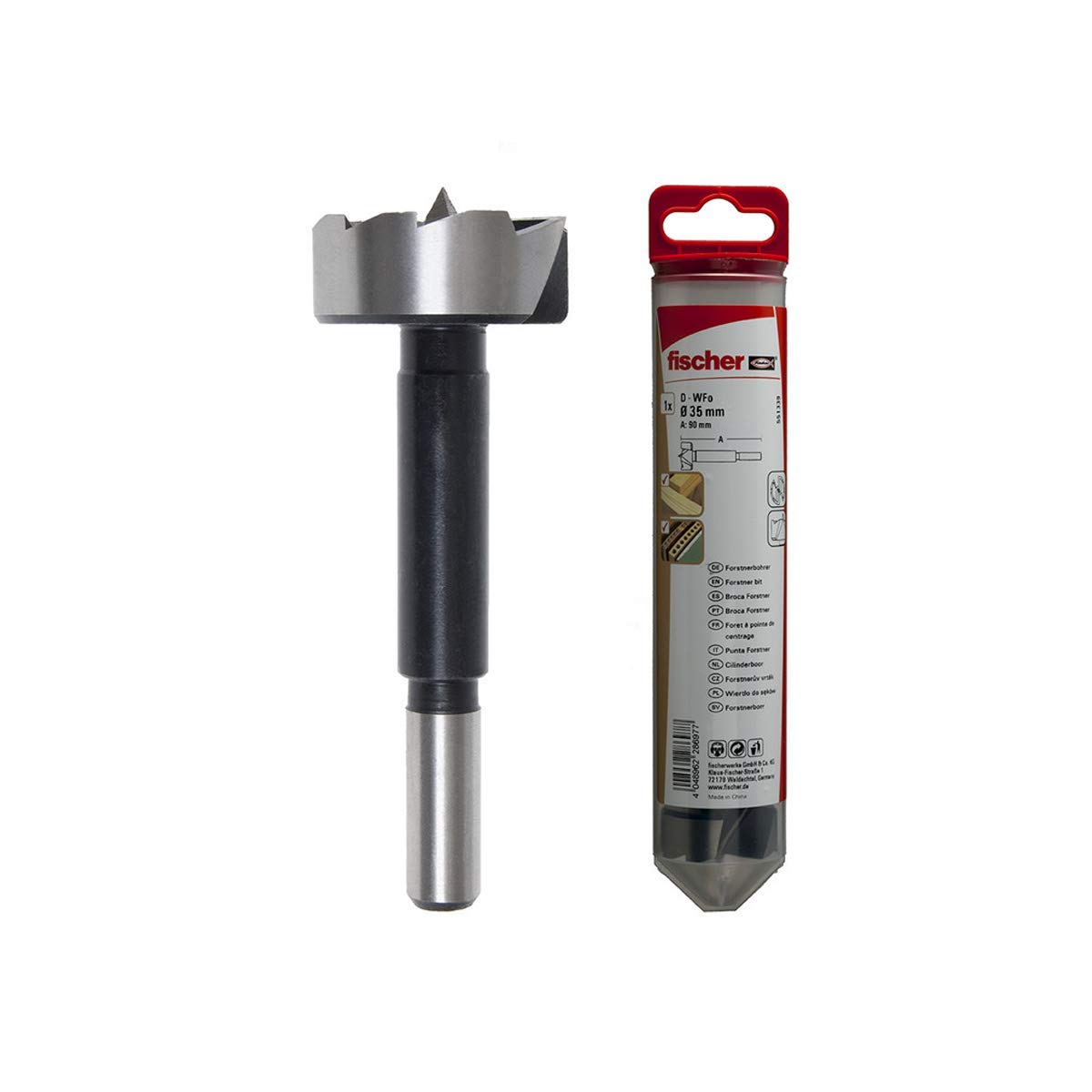 Fischer D-WFo 25,0 mm punta Forstner legno