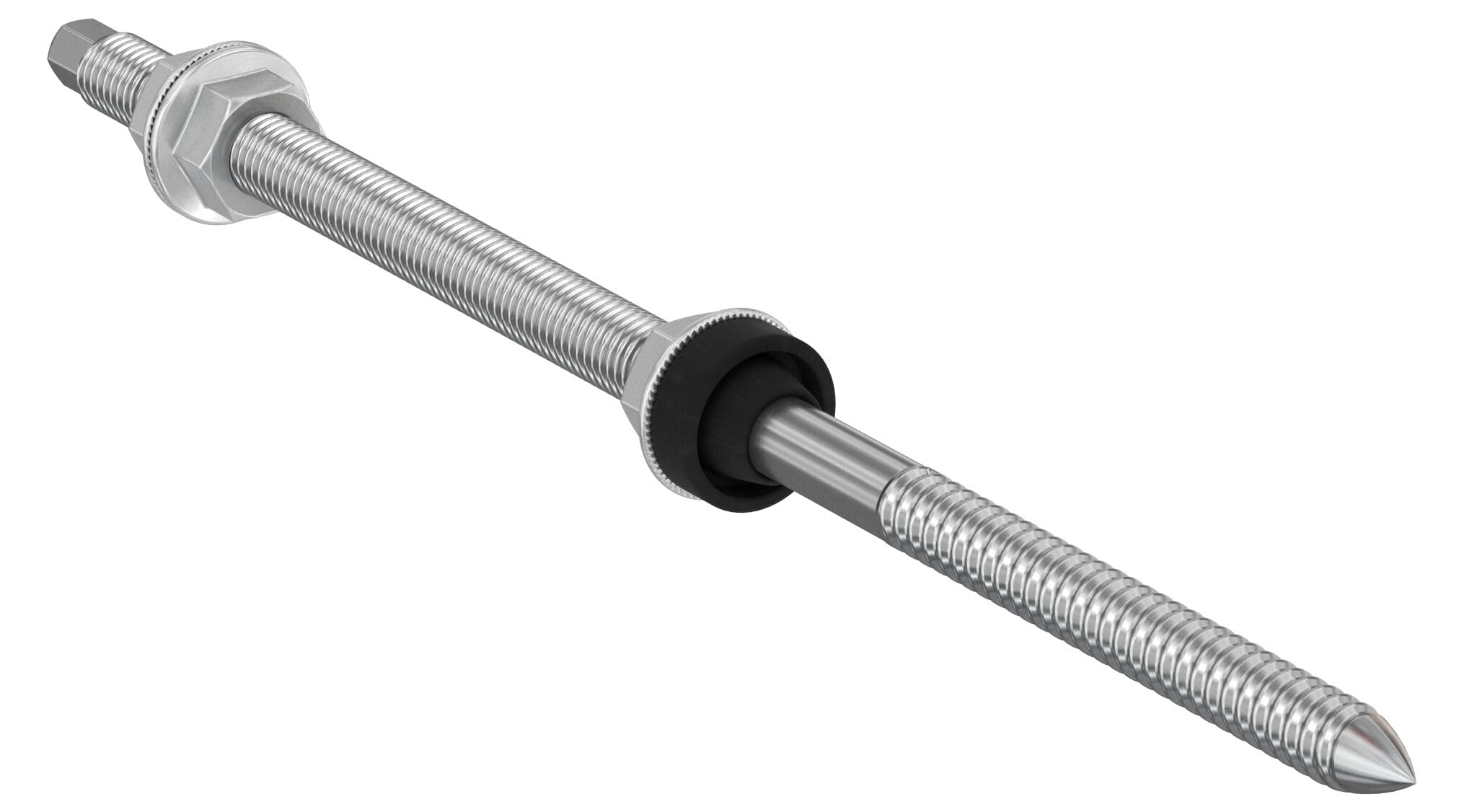 Fischer STSR M12x300 vite doppia filettatura 20 pz inox FV