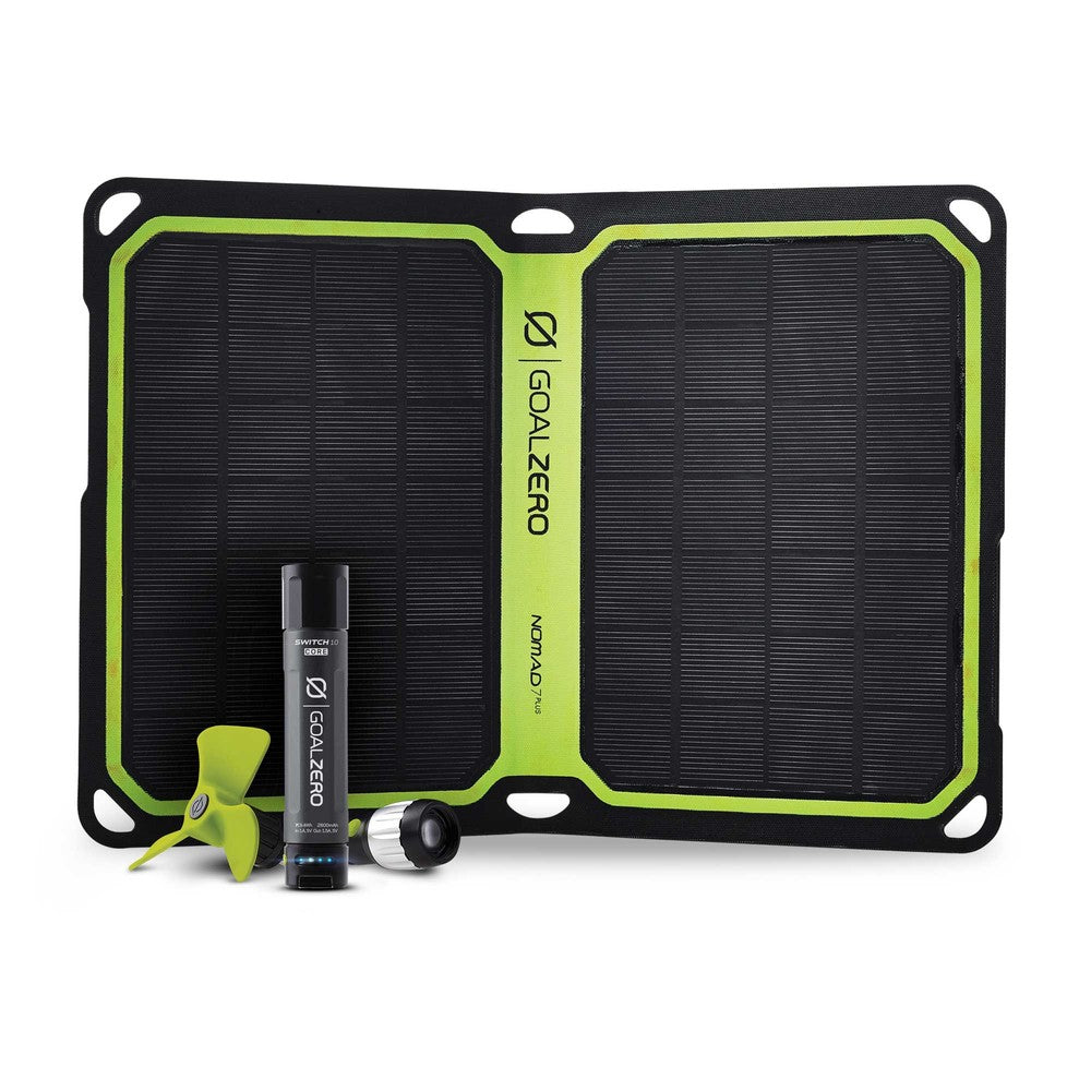 Goal Zero Switch 10 Core Kit Solare con Nomad 7 Plus