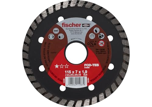 Fischer FCD-TES 115x1,9 disco diamantato turbo 1 pz