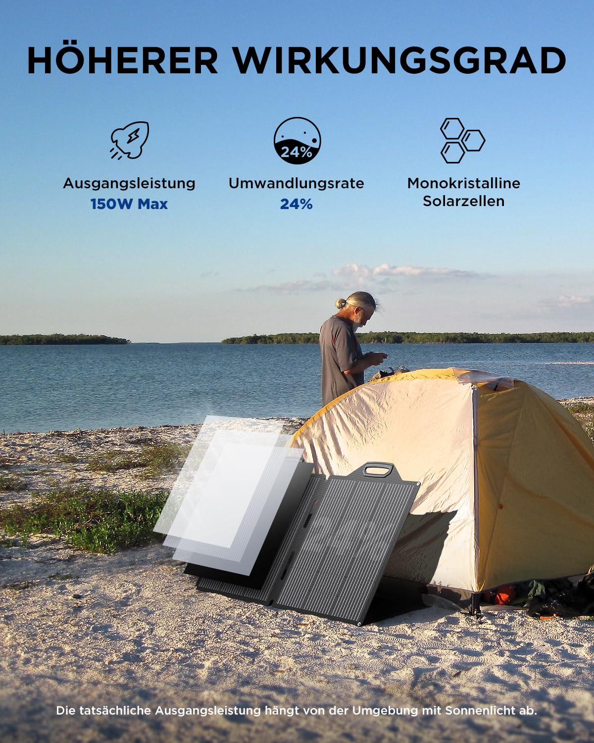 BigBlue CellPowa 1000 generatore solare 1075Wh + 2 pannelli 150W