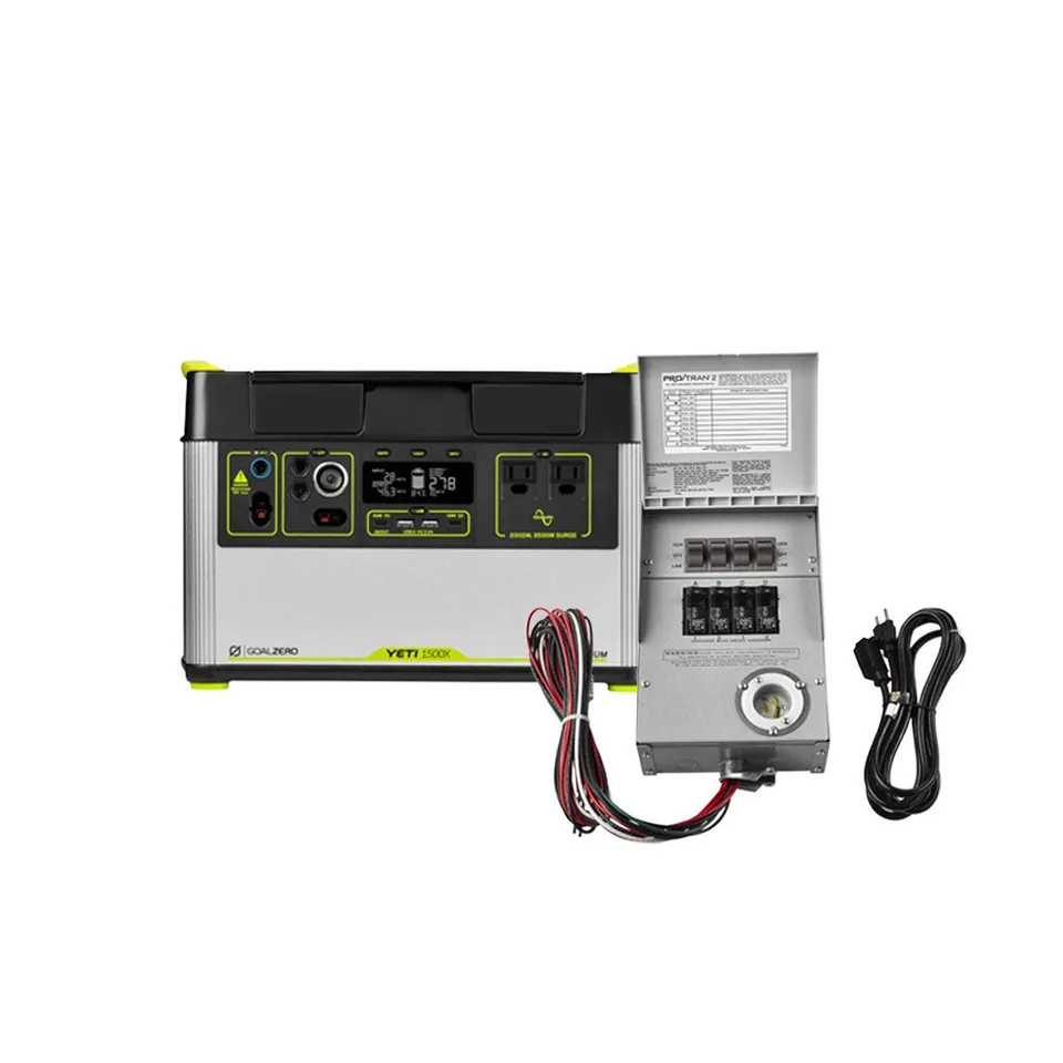 GoalZero Yeti 1500X sistema backup 1500Wh con HIK
