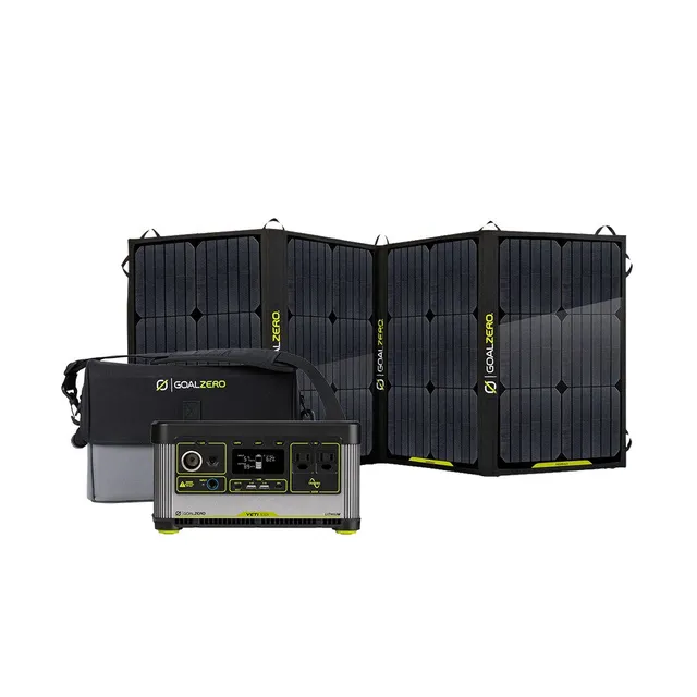Goal Zero Yeti 500X + Nomad 100 kit solare 497Wh 100W