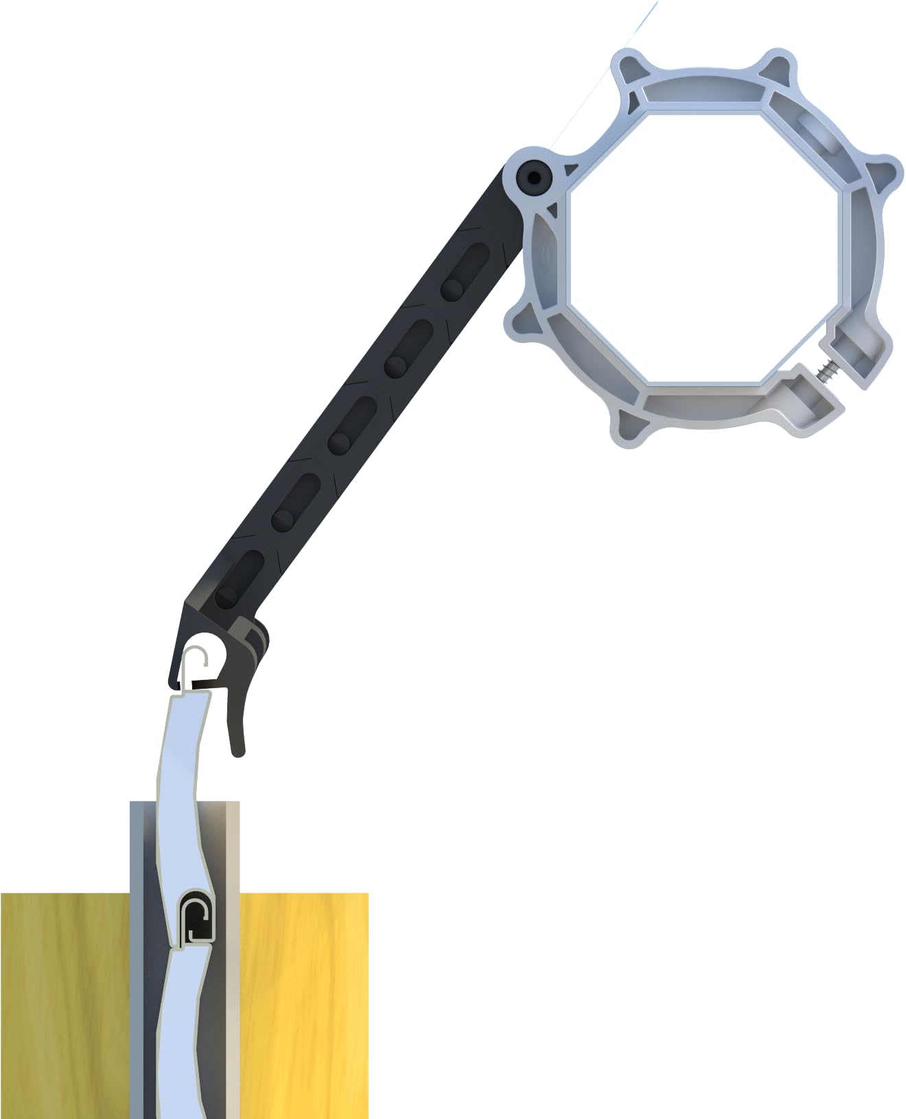 Fischer B-Lock 5 blocco tapparelle antisollevamento rullo 60 mm