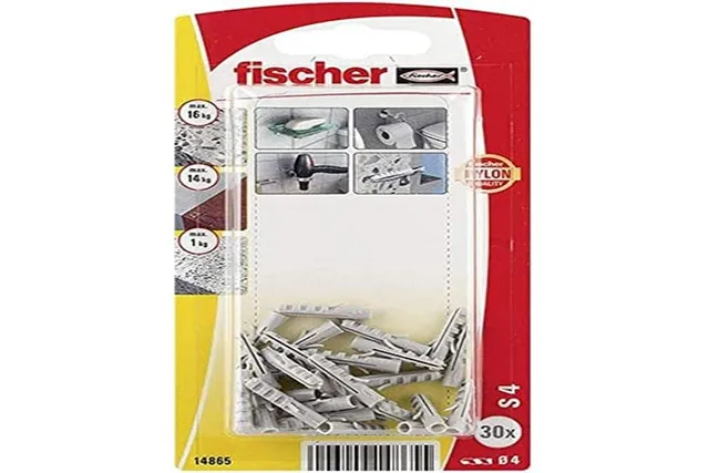 Fischer SX 4x20 tasselli nylon calcestruzzo 30 pz bianchi