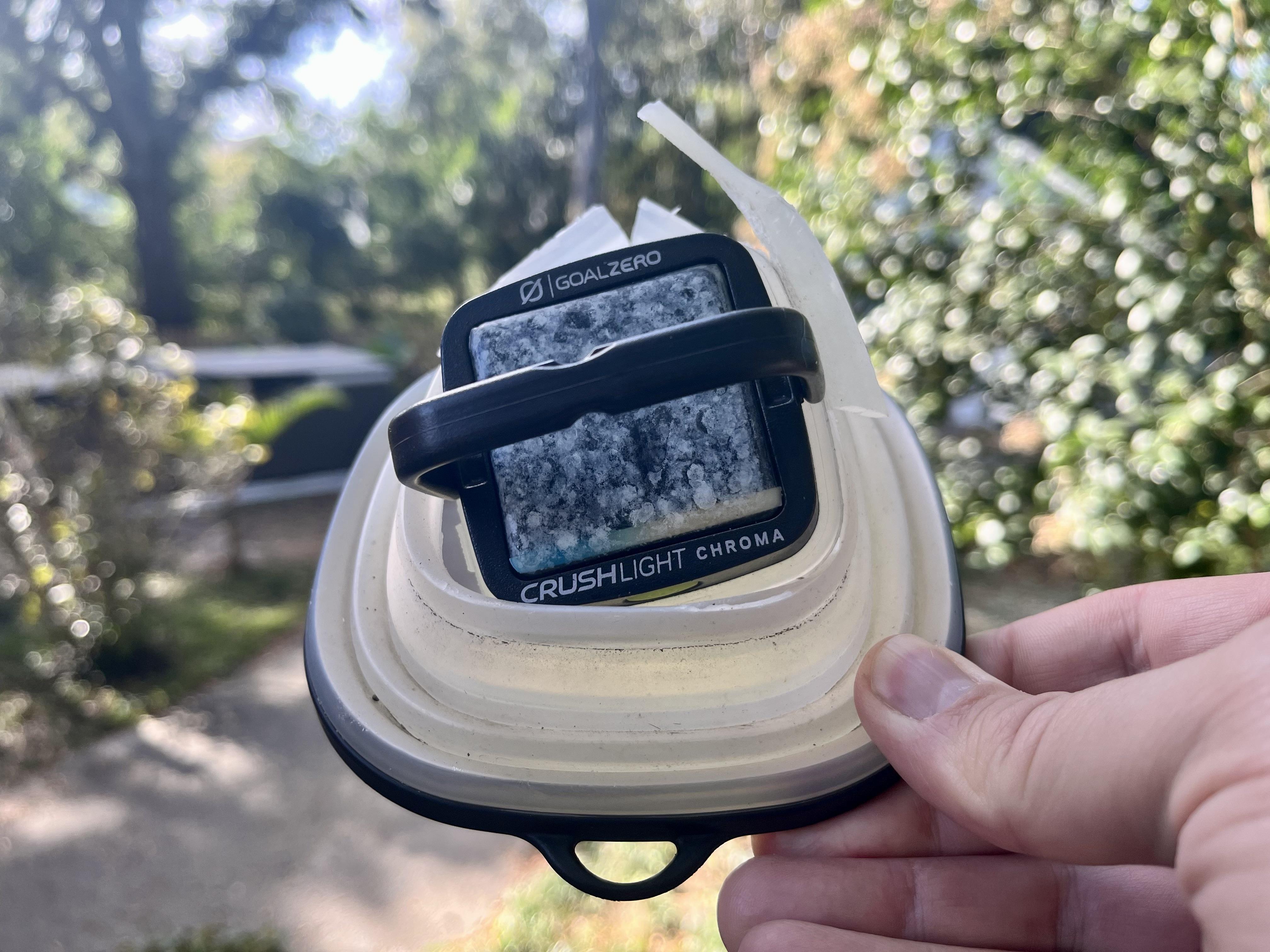 GoalZero Crush Light Lanterna Solare Ricaricabile USB 60 Lumen