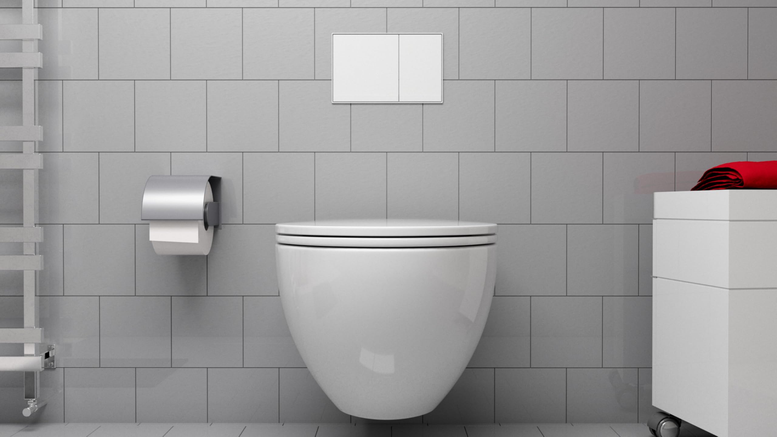 Fischer 4824 Membrana Antirumore WC Bidet Sospesi 5 mm