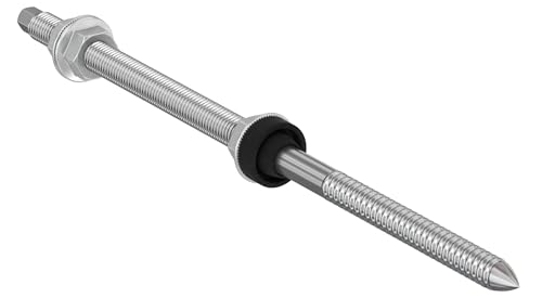 Fischer STSR M12x300 vite doppia filettatura 20 pz inox FV