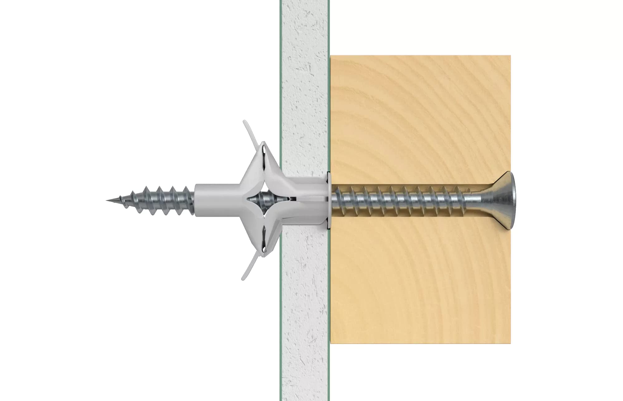 fischer For You Box FU kit tasselli con viti 70 pz muro