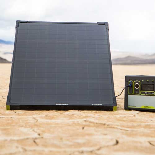 Goal Zero Boulder 50 pannello solare 50W open box