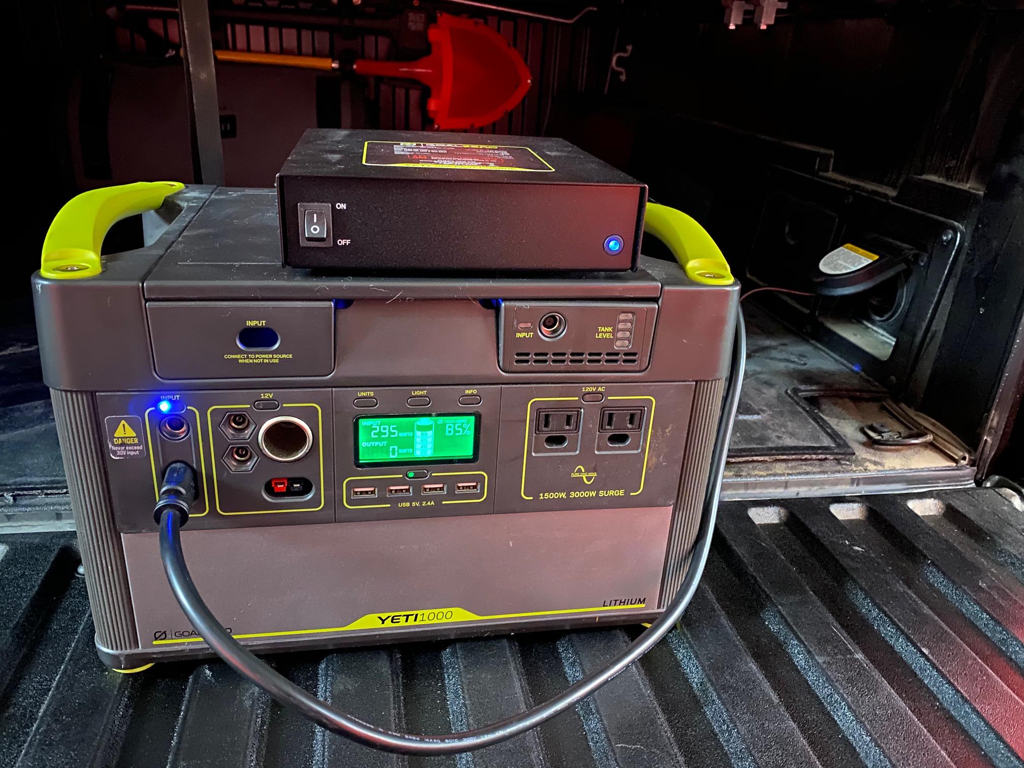 GoalZero Yeti Fast Charge alimentatore 25A per Yeti