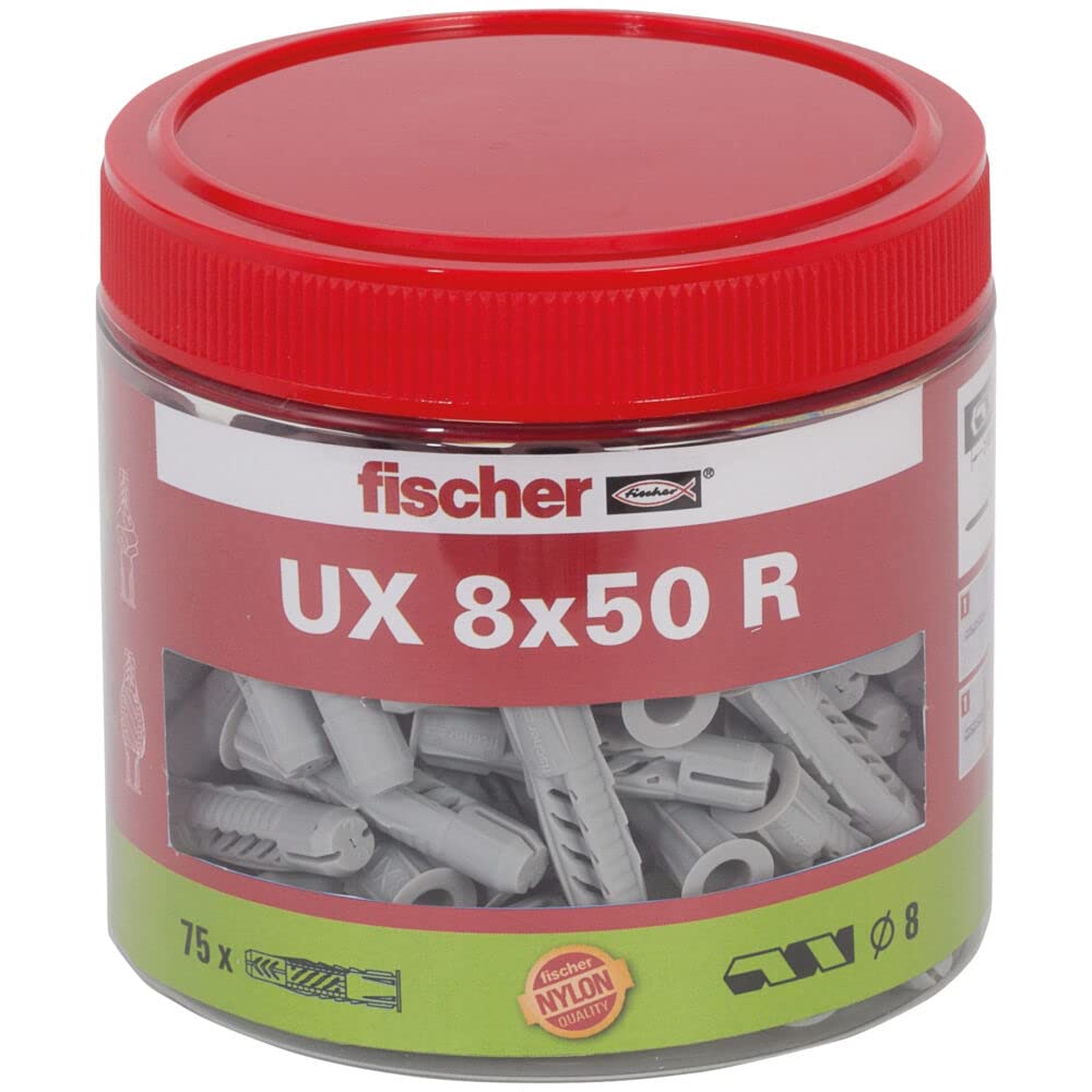 Fischer DuoPower 10x50 tasselli universali 55 pz cemento