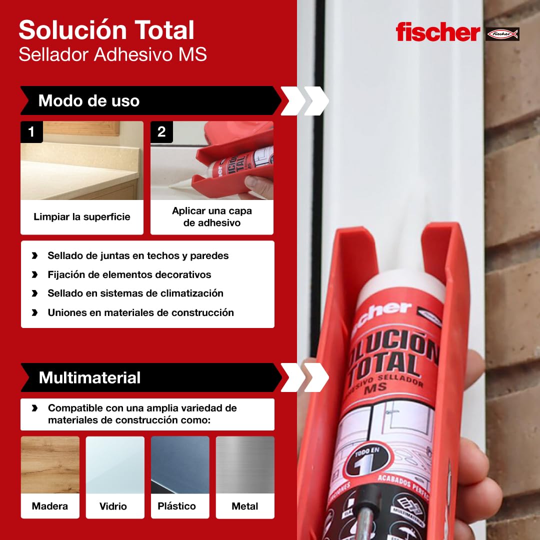 Fischer Soluzione Totale sigillante bianco 290 ml MS
