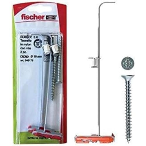 Fischer DuoTec 10 tassello cartongesso basculante 10 mm con vite
