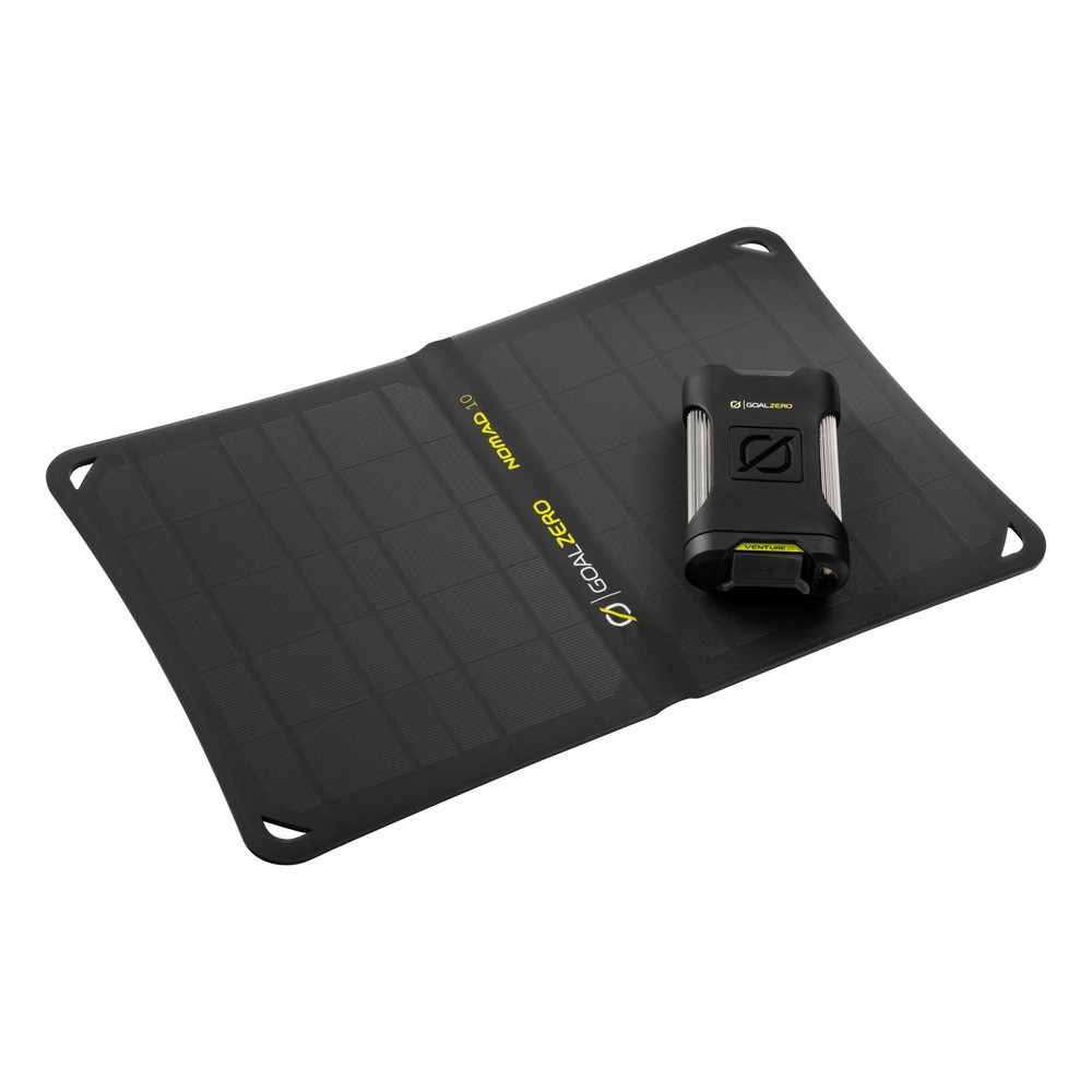 GoalZero Venture 35 + Nomad 10 kit solare da campeggio