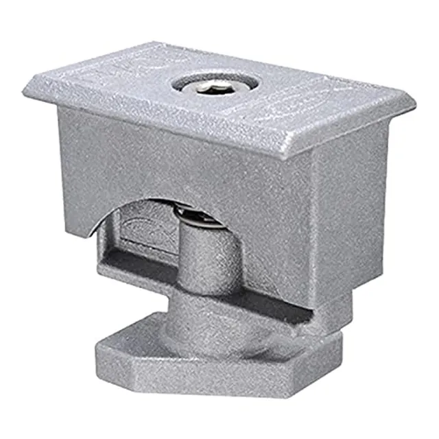 Fischer PMCU BL morsetto centrale pannelli 30-52 mm nero 10 pz