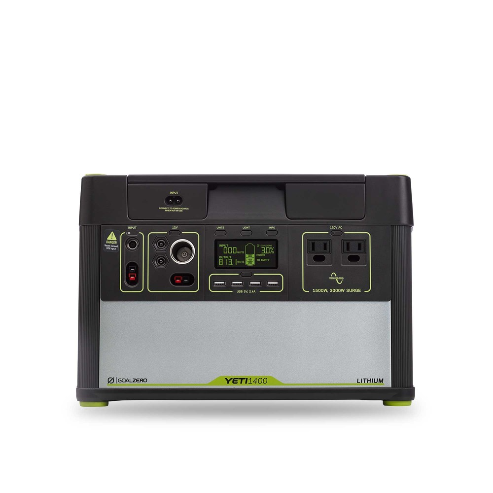 Goal Zero Yeti 1400 Lithium power station 1425Wh onda pura