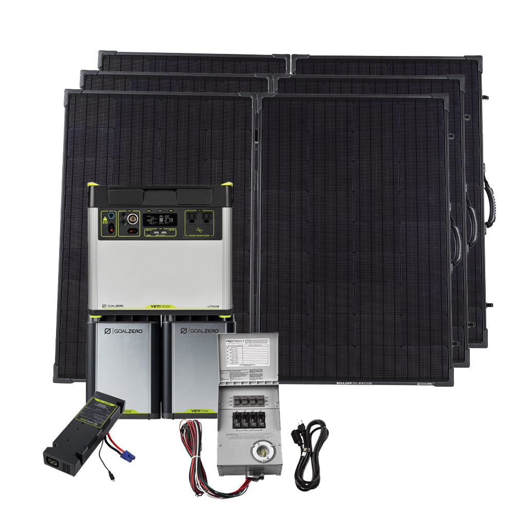 Goal Zero Yeti 3000X Generatore Solare 5400Wh 600W casa