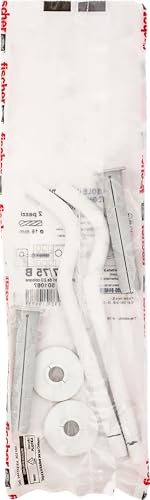 Fischer TF 7/75 B mensola radiatore ghisa 75mm 2 pezzi