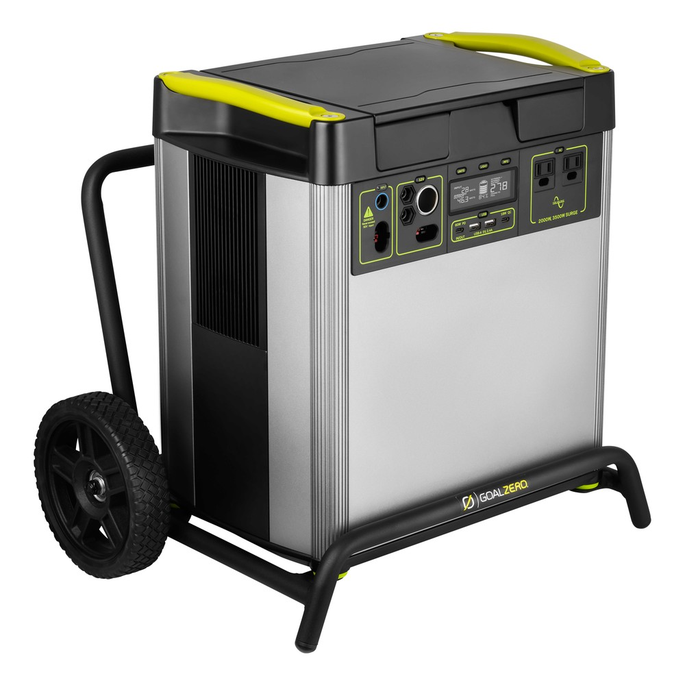 Goal Zero Yeti 6000X generatore solare + 2 Ranger 300 da 6071Wh
