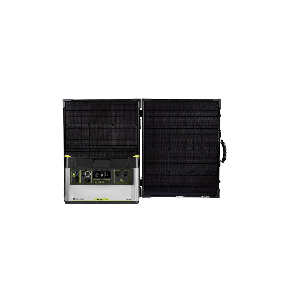 Goal Zero Yeti 1000X generatore solare con Boulder 100 da 997Wh