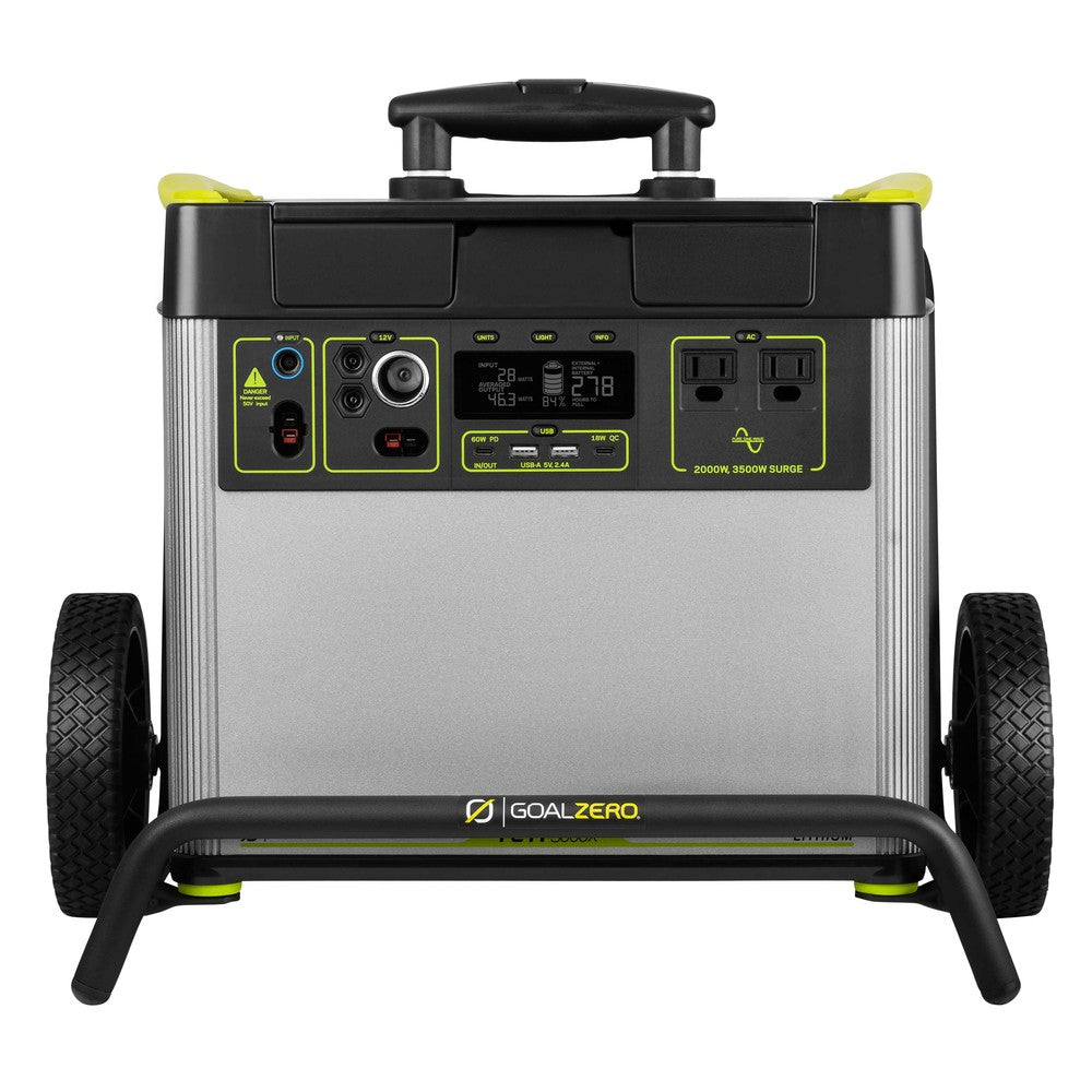 Goal Zero Yeti 3000X generatore solare con 4 Boulder 200 3032Wh