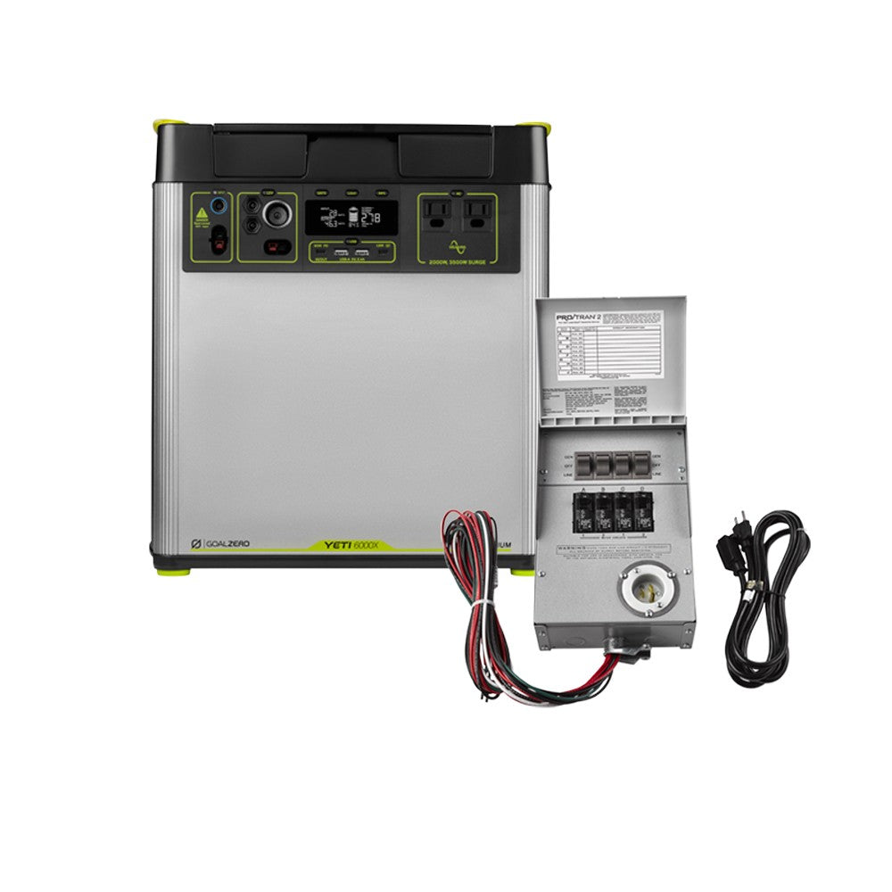 Goal Zero Yeti 6000X Stazione Energia Backup Casa 6000Wh