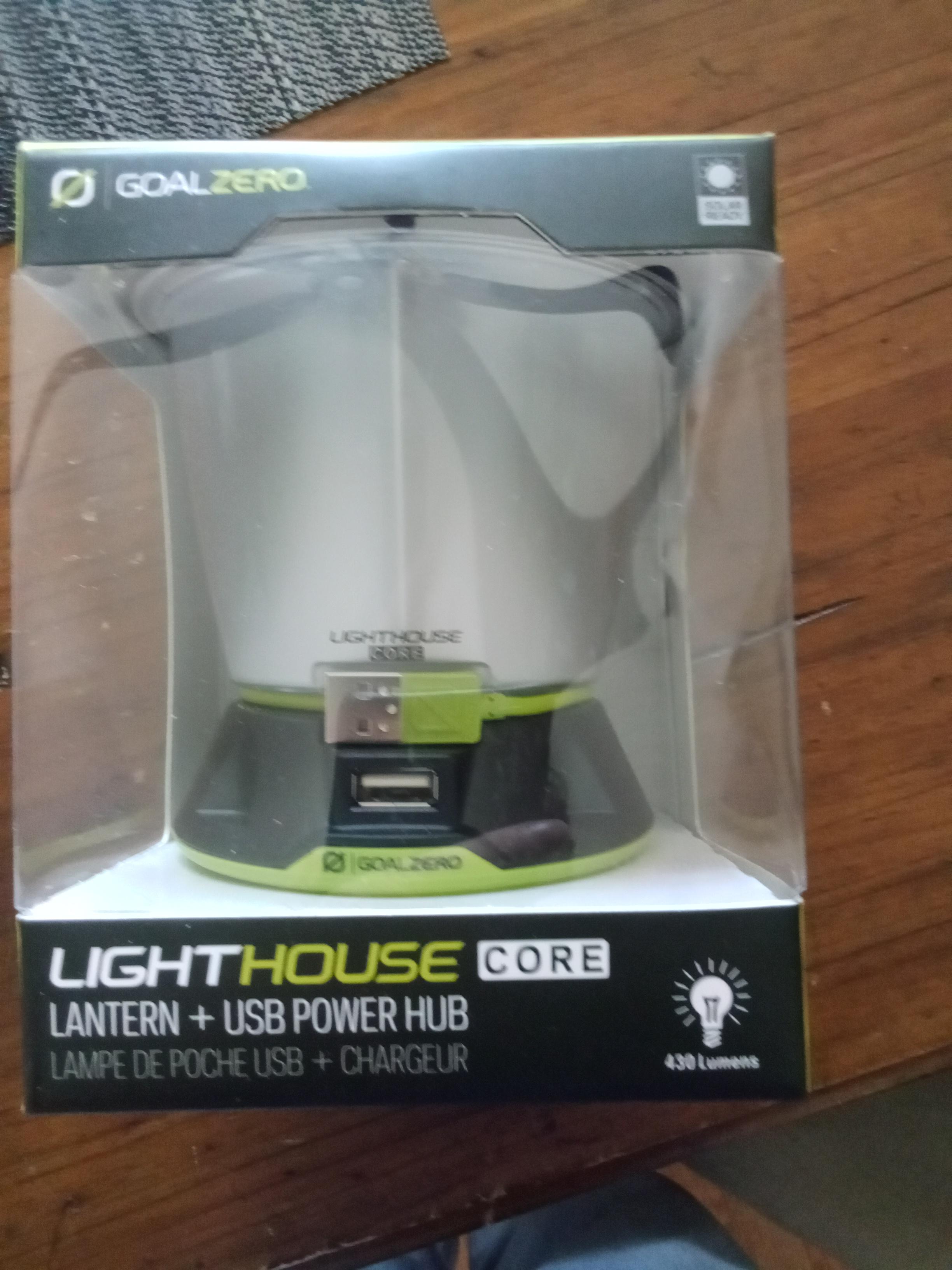 GoalZero Lighthouse Core lanterna LED 430 lumen USB