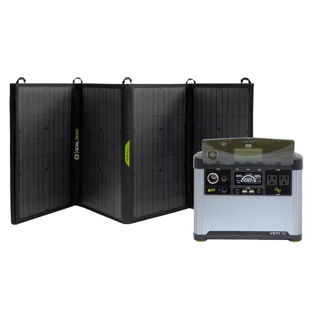 GoalZero Yeti 700 + Nomad 100 kit solare portatile 677Wh