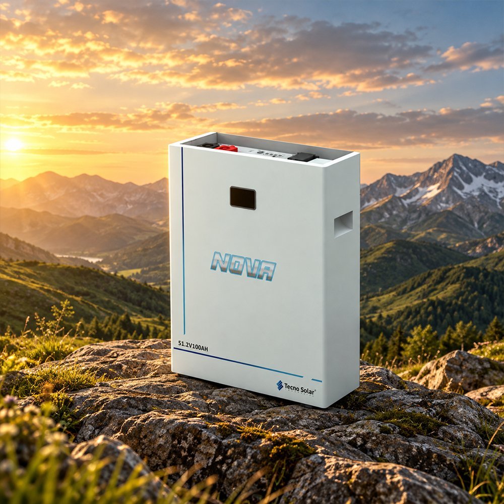 Nova 5 batteria accumulo LiFePO4 51,2V 100Ah 5kWh