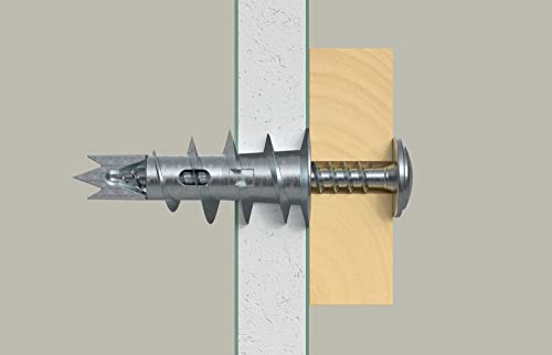 fischer GKM Tassello Cartongesso 10x31 mm Scatola 100 pz Metallo