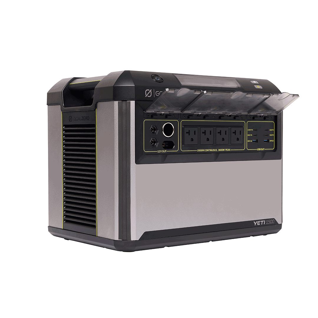 Goal Zero Yeti 1500 power station 2000W IPX4 nuova 2026