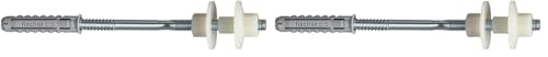 Fischer WD 230 X kit fissaggio lavabo 2 pz parete