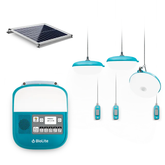 BioLite SolarHome 625 Kit Illuminazione Solare Off-Grid