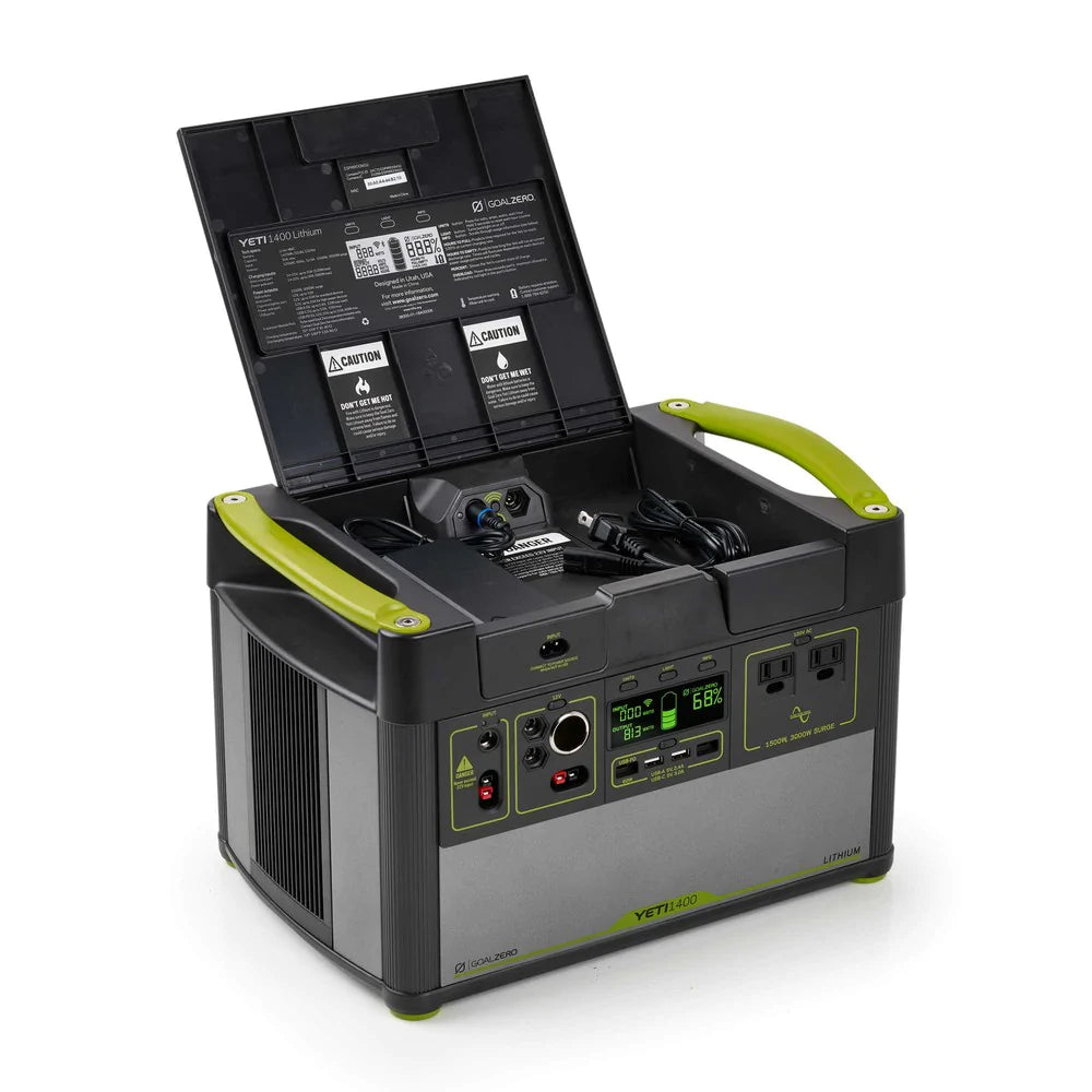 Goal Zero Yeti 1400 Lithium power station open box WiFi
