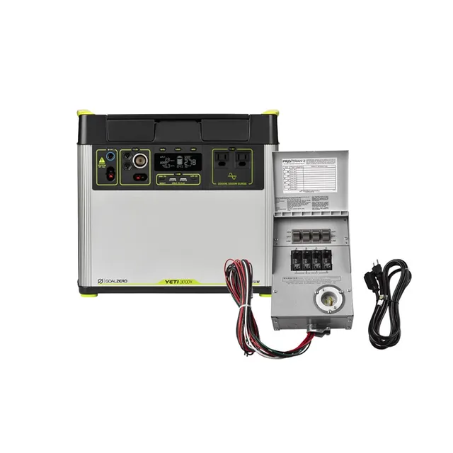 Goal Zero Yeti 3000X kit accumulo 3032Wh backup casa