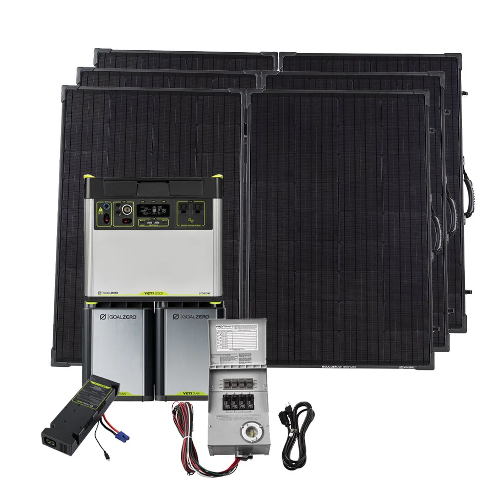 Goal Zero Yeti 3000X Generatore Solare 5400Wh 600W casa