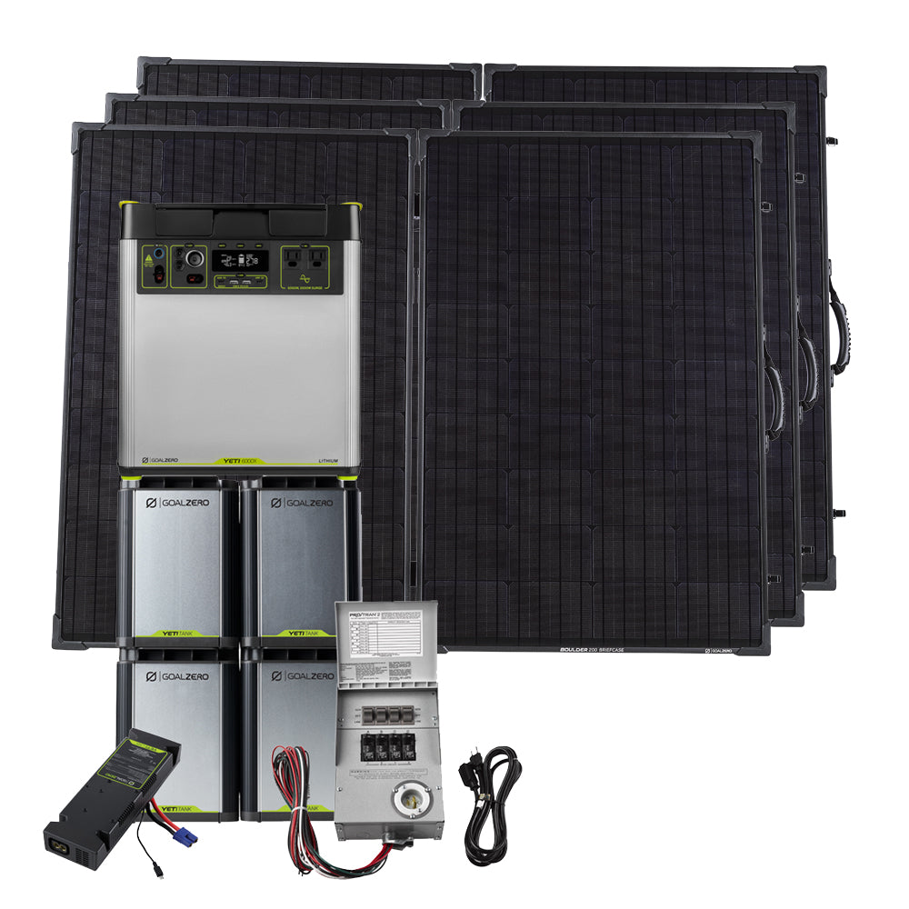 Goal Zero Yeti 6000X Generatore Solare 10800Wh 600W casa