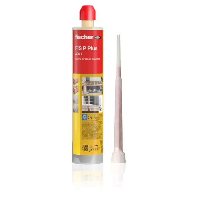 Fischer FIS P PLUS 300 T Resina Poliestere 300 ml senza Stirene