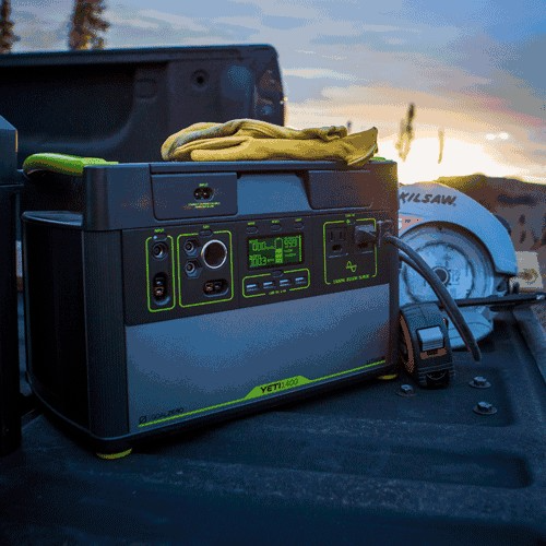 Goal Zero Yeti 1400 Lithium power station 1425Wh onda pura