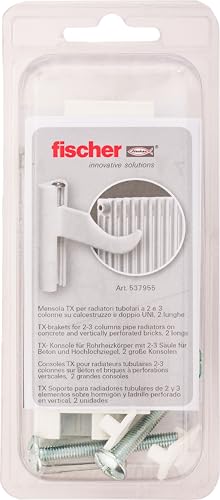 Fischer TX 537955 mensola radiatori tubolari 2-3 colonne