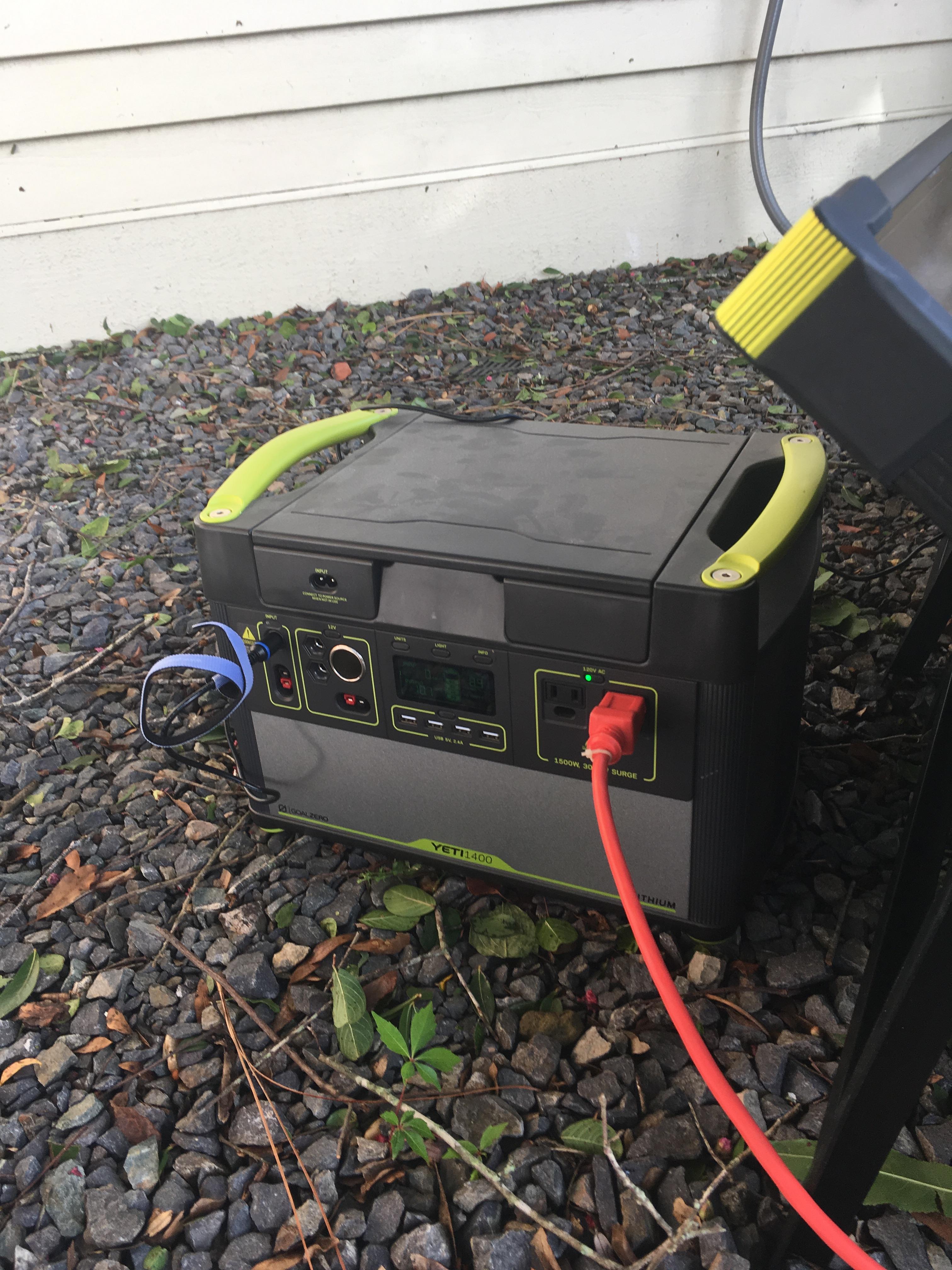 GoalZero Yeti 1400 Lithium stazione energia WiFi portatile