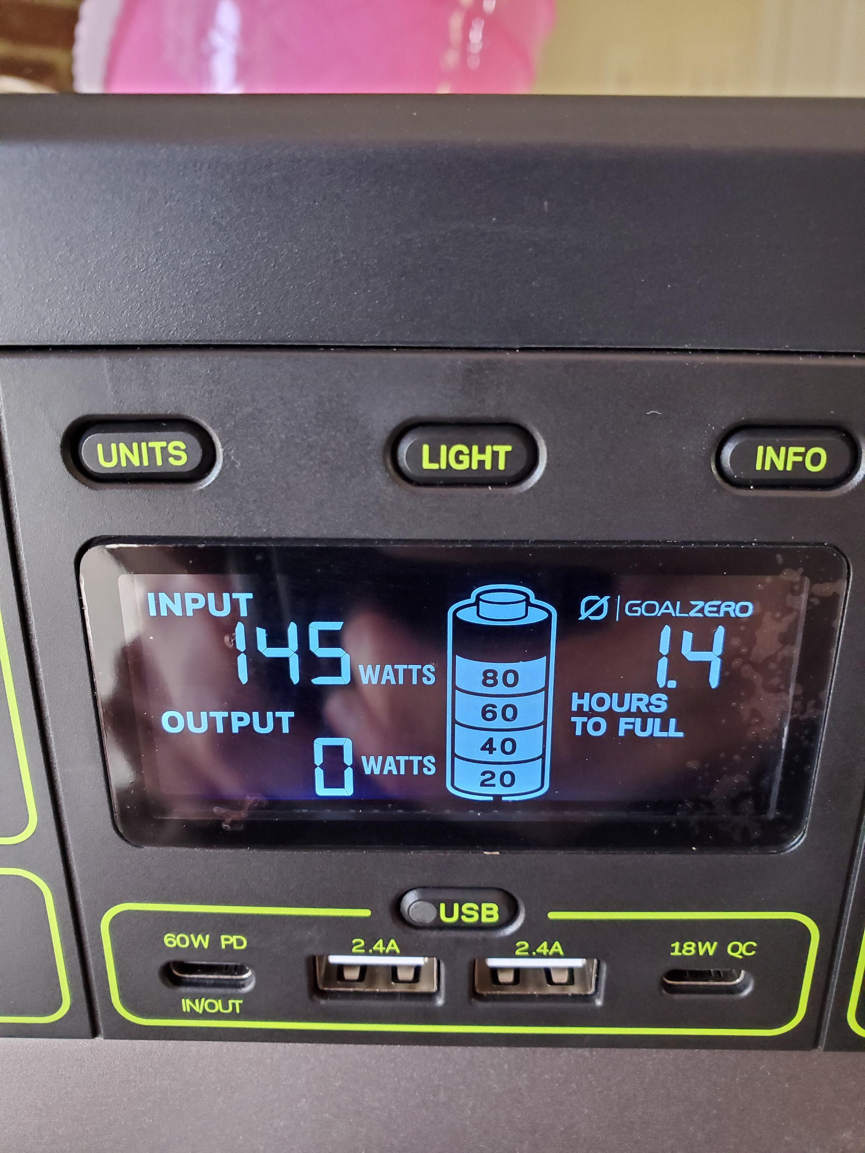 Goal Zero Yeti 500X + Nomad 50 kit solare 497Wh 50W
