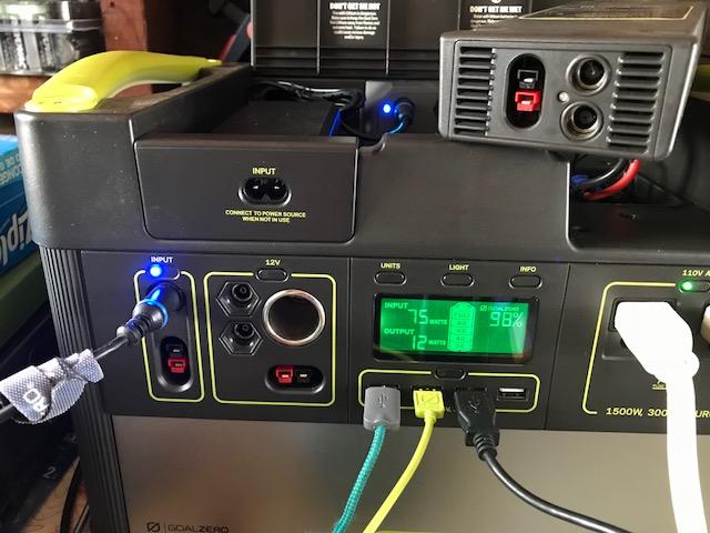 GoalZero Yeti Lithium MPPT modulo ricarica solare 40% più veloce