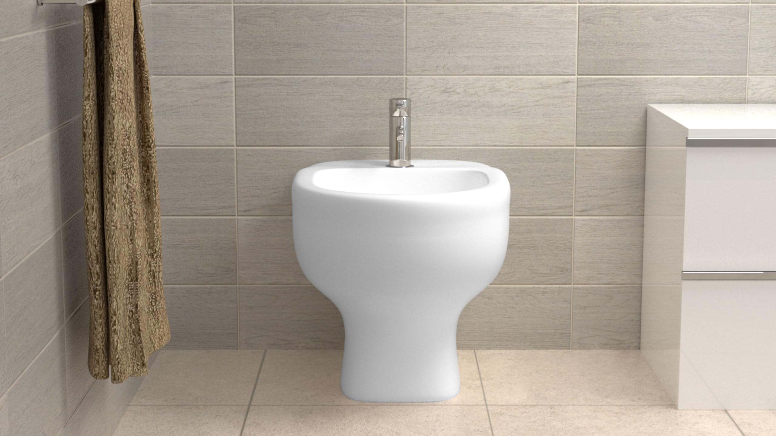 Fischer WB 2 INOX Fissaggio WC Bidet Pavimento 4 Pezzi