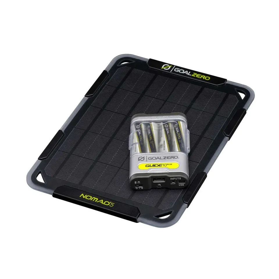 Goal Zero Nomad 5 kit solare con Guide 10 Plus