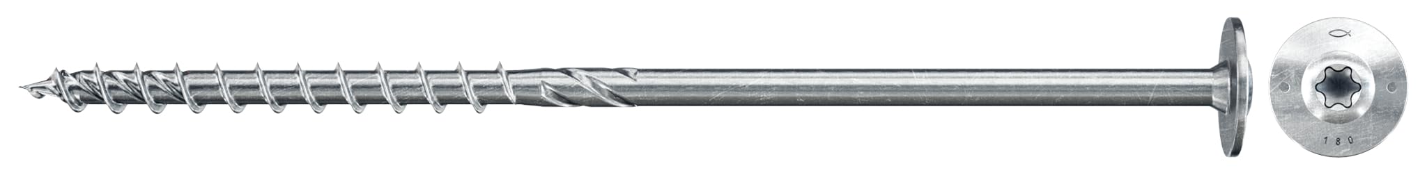 Fischer PowerFast FPF II WTP 8,0x100 viti legno 50 pz