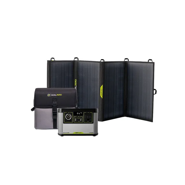 Goal Zero Yeti 200X kit generatore solare Nomad 50