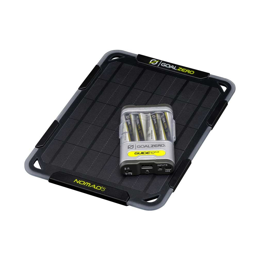 Goal Zero Nomad 5 kit solare con Guide 10 Plus